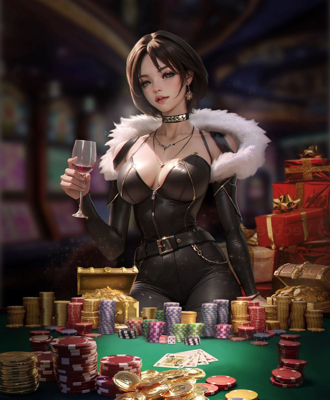 Antarmuka Mahjong Ways di stadium togel dengan simbol tradisional Asia dan panel taruhan